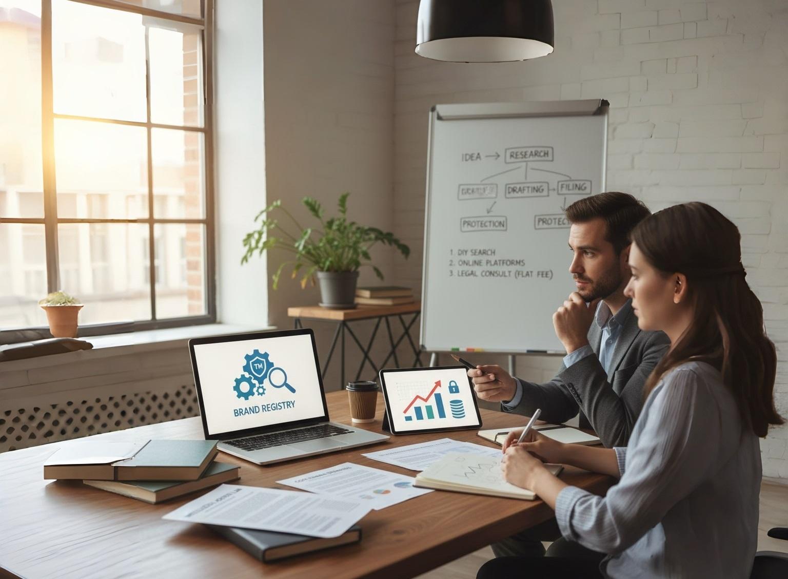 Мне нужен товарный знак. Я хочу сэкономить и обезопасить бизнес. Как мне поступить?